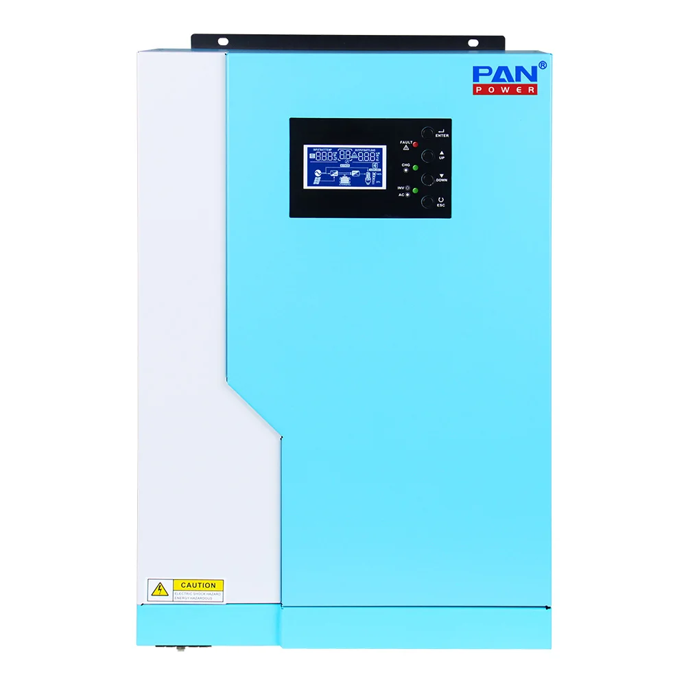 Batteria a bassa tensione 5.5KW Inverter off grid 48VDC 5500W Cina Inverter solare con controller MPPT