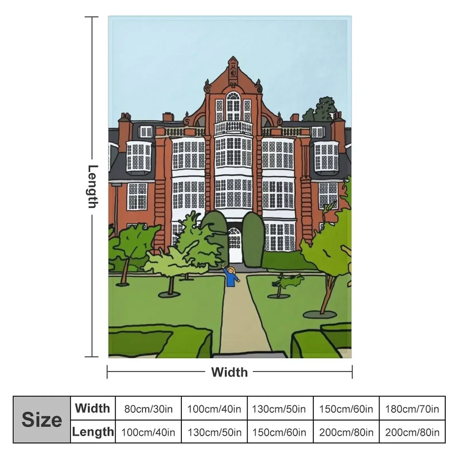 Newnham College - Strugletown || Cambridge struggles Throw Blanket Fashion Sofas Furry Blankets