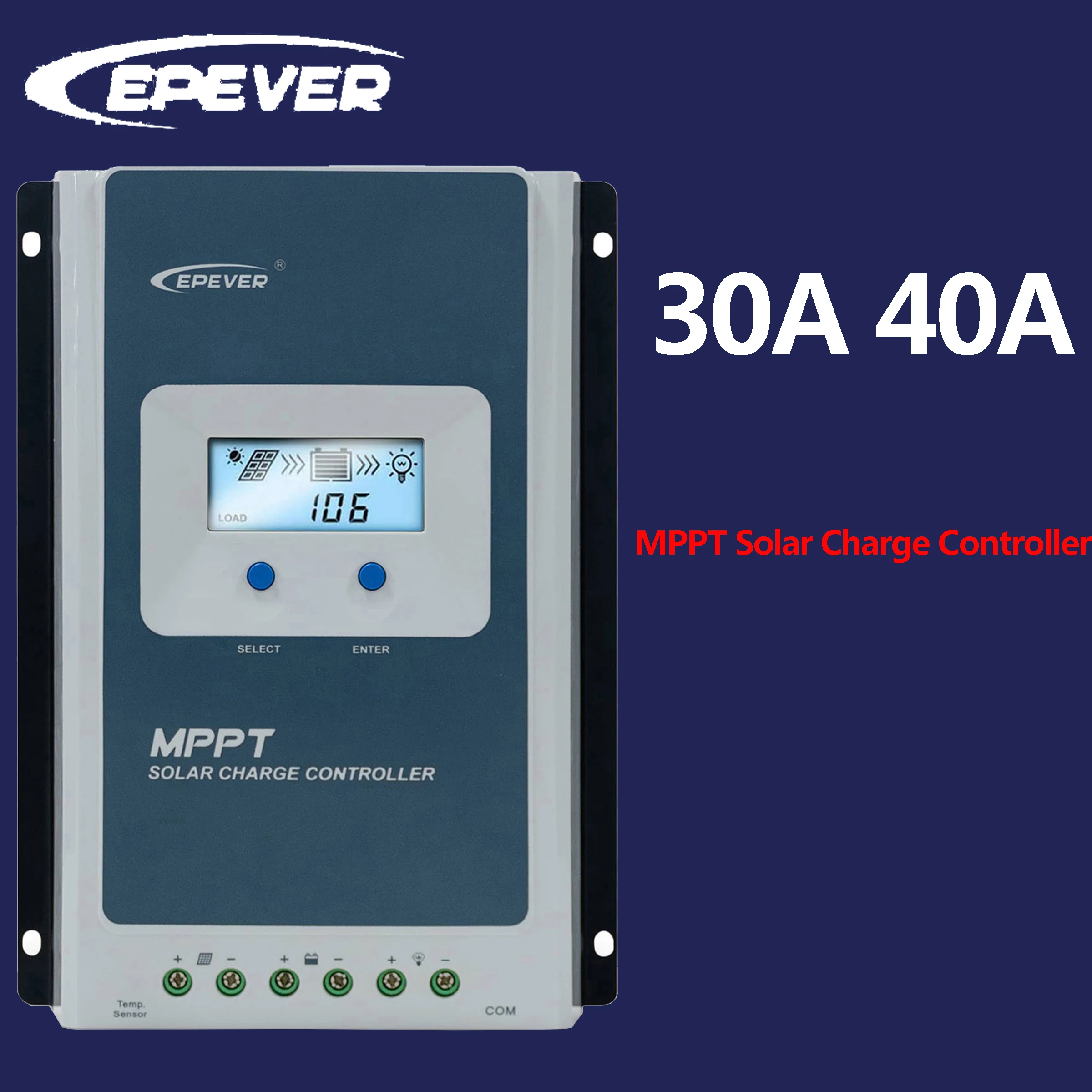 

Новое обновление Tracer3210ANG3 Tracer4210ANG3 MPPT Контроллер заряда солнечной энергии Макс. вход PV 100 В Автоматическое определение напряжения аккумулятора