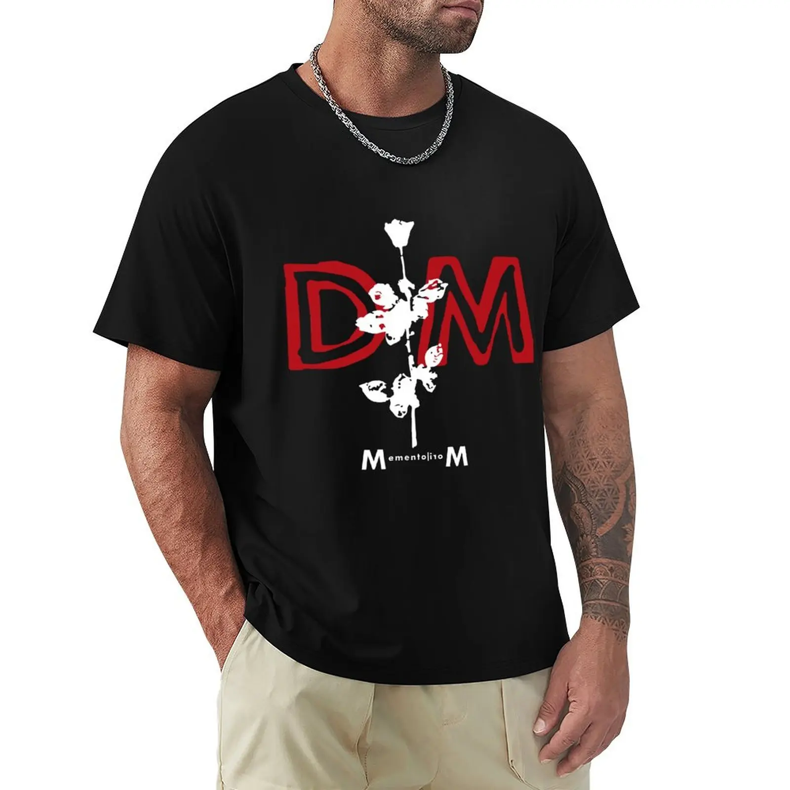 DM Memento mori T-Shirt Running Gym Short Sleeve Sports Tee