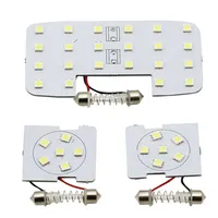 Car-Styling for KIA RIO K2 2006-2017 Hyundai Solaris Accent Interior Lights Dome Map Roof LED Lamps Reading Lamp Trunk Panel