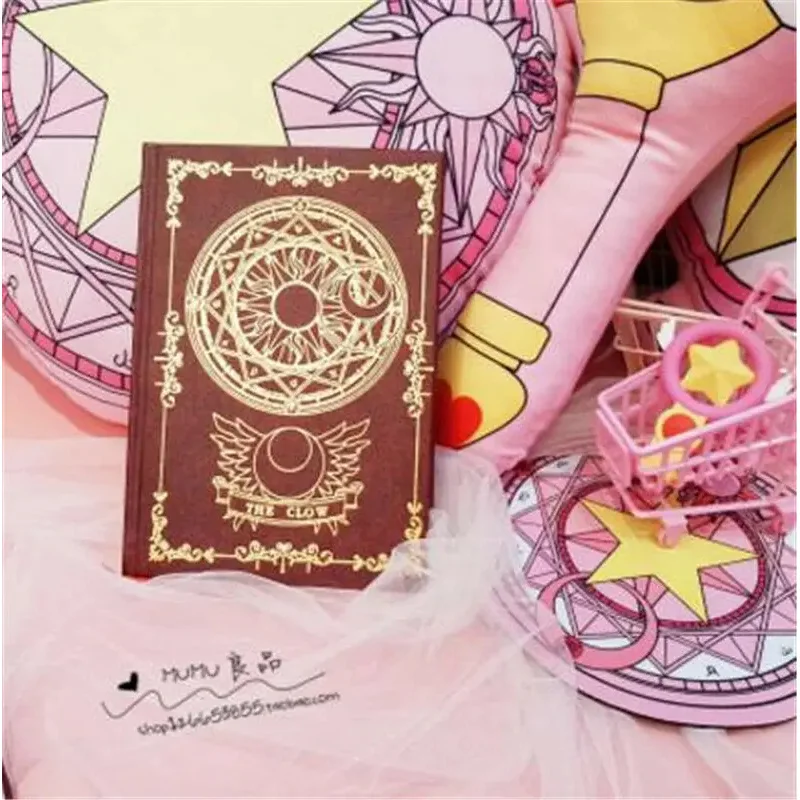 Buku Saku Buku Catatan Anime Card Captor Sakura Buku Portabel Notepad Array Ajaib