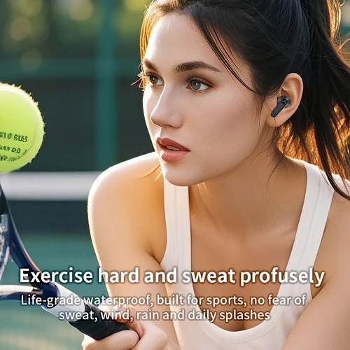 Imagen 2 del producto Auriculares con traducción en tiempo Real, pantalla inteligente a todo Color, ANC ENC, cancelación de sonido HIFI, resistentes al agua para Android IOS