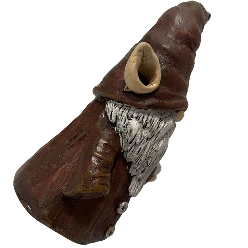 

Incense Burner Resin Gnome Statue Holder Cute Decoration Desktop nament Christmas Gift Home Office Yoga Teahouse