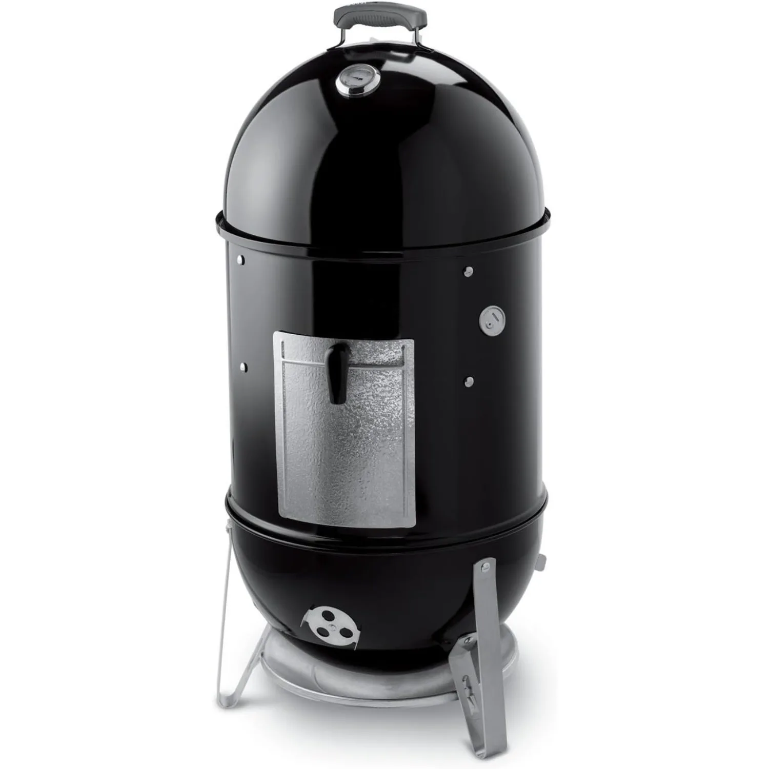 Weber 18-inch Smokey Mountain Cooker, Charcoal Smoker,Black