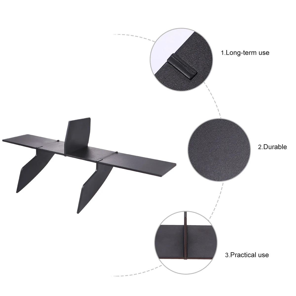 

Glove Compartment Divider Center Console Organizer Black Plastic Sturdy Odorless Eco Friendly Fits Original Car Parts More