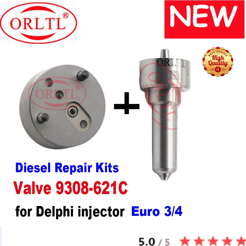 

Common Rail Repair Kits VALVE 9308-621C EJBR02401Z EJBR03301D EJBR03701D EJDR00301Z EJBR00001Z for Delphi injectors Euro 3/4