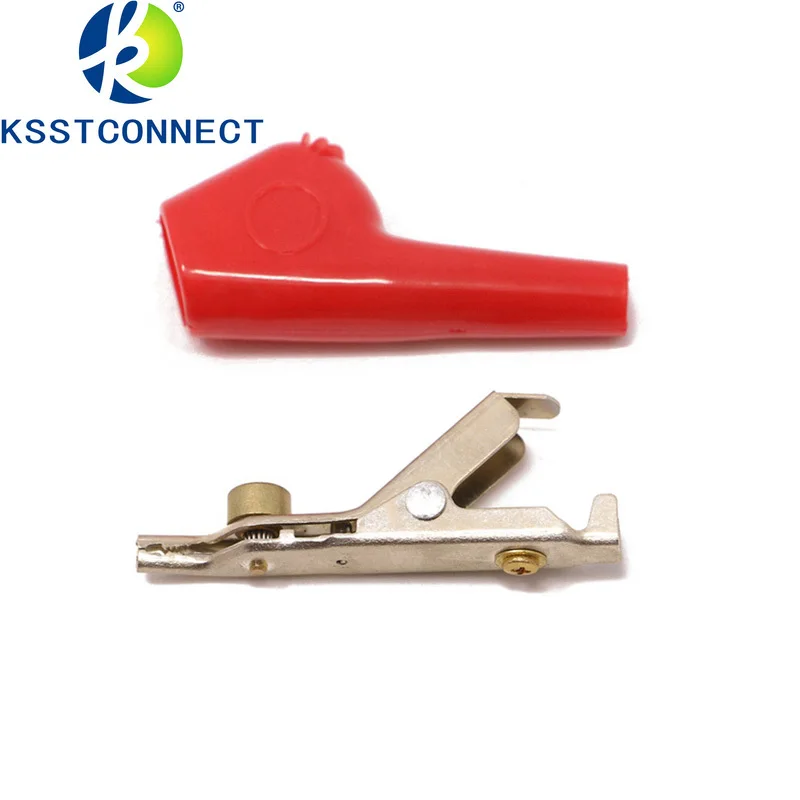 CC330 Auto Repair Test Alligator Clip With Piercing Needle Teeth Alligator Clamp Crocodile