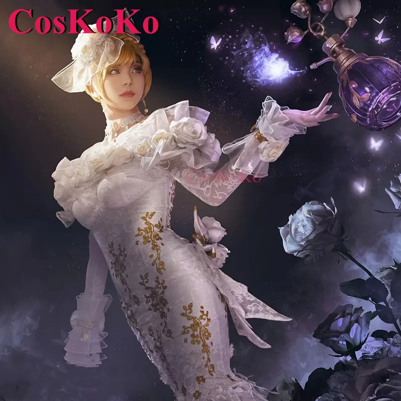 

CosKoKo Vera Nair Cosplay Game Identity V Costume Perfumer Tonight No Longer Gorgeous Dress Halloween Party Role Play Clothing