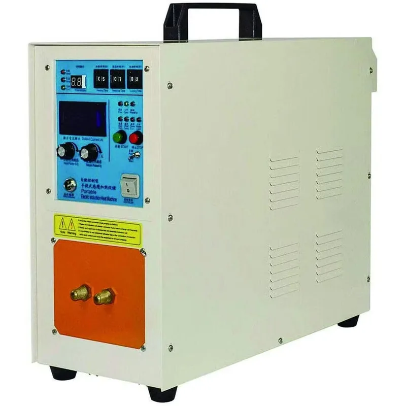 15KW 30-100Khz Induction Heater Furnace 2200 Degree (3992 Fahrenheit) High Frequency Welding Hine Fast Heating