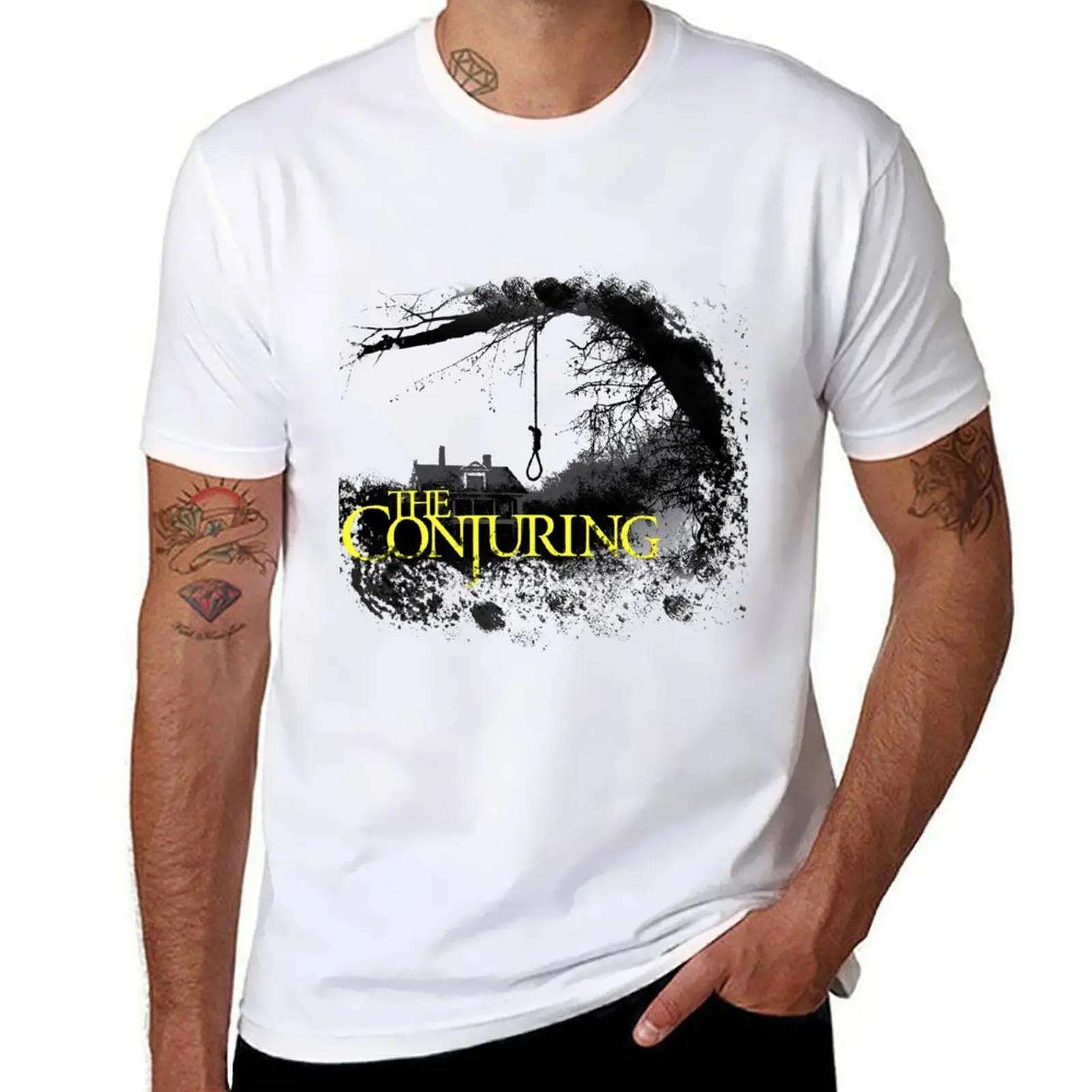 

The Conjuring T-Shirt man tshirt cotton t shirts man 100% man t shirts for men casual T-Shirt