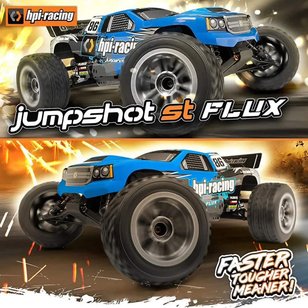 HPI RACING 1/10 Jumpshot ST Flux 160032   2WD RTR RC elektrische Fernbedienung Modellauto Monster Truck Erwachsene Kinderspielzeug