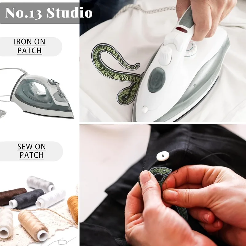 Ecusson Brodé Spring Thermocollant à Fixer Et/ou à Coudre 9cm – Yùa