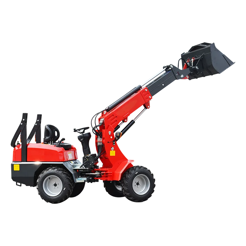

For sale industrial strength diesel wheel loader telescopic arm compact loader for heavy-duty work