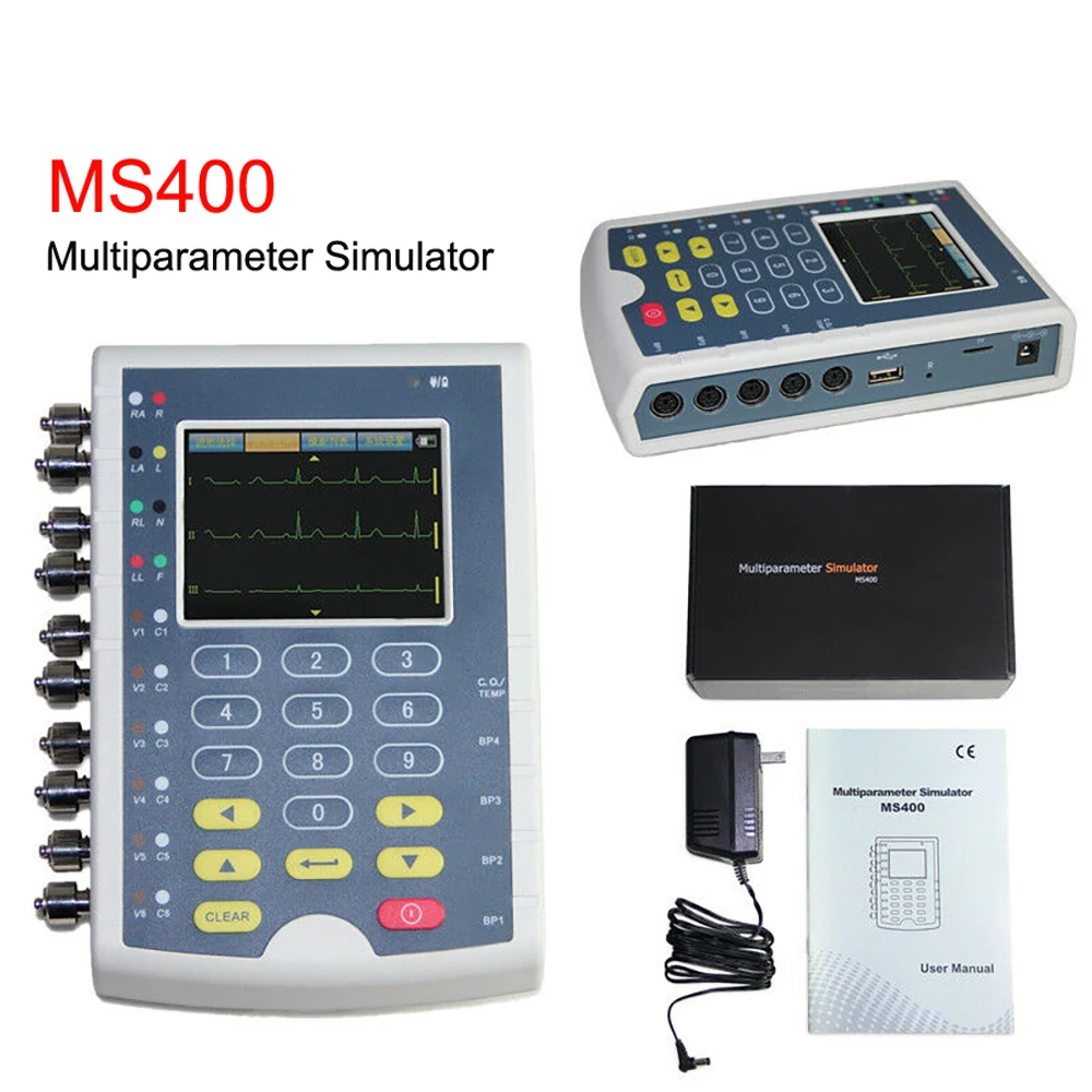 

Portable Contec Touch MS400 Multi-parameter Patient Simulator,ECG Simulato