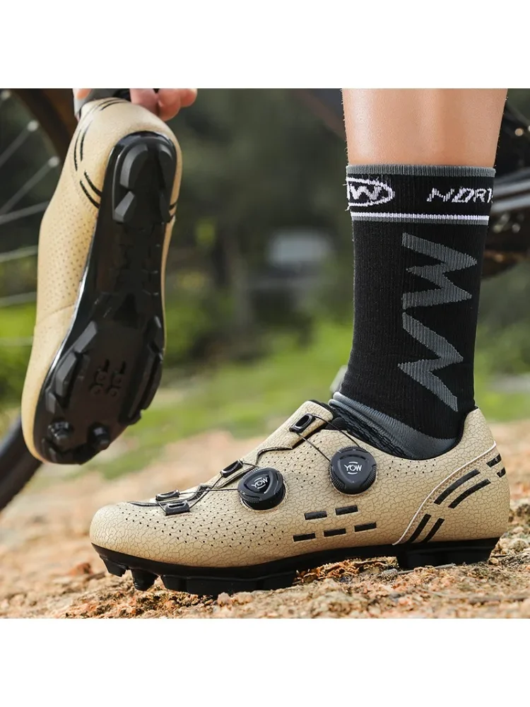 AliExpress qztzx New Men Cycling Bike Unisex Racing Sneakers Bicycle Speed Cleats MTB Road Fashion Biking Sport Professional Rubber Flat Dirt