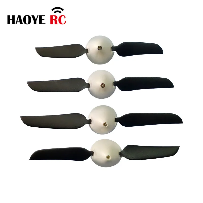 

Haoye 1 Set Mini Plastic Folding Propeller Assembly HUB4mm Without Shaft2.0 For Low Power Brushless Motors For RC Airplane