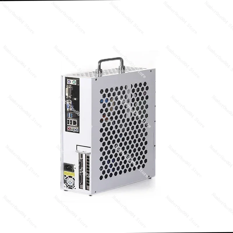 

M12 MATX itx mini portable side transparent A4 portable case, flex power independent display case K39