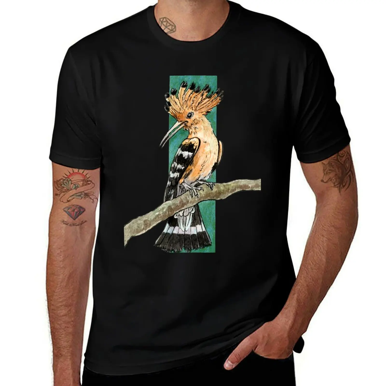 

Hoopoe Bird T-Shirt t shirt man casual t shirt man luxury T-Shirt