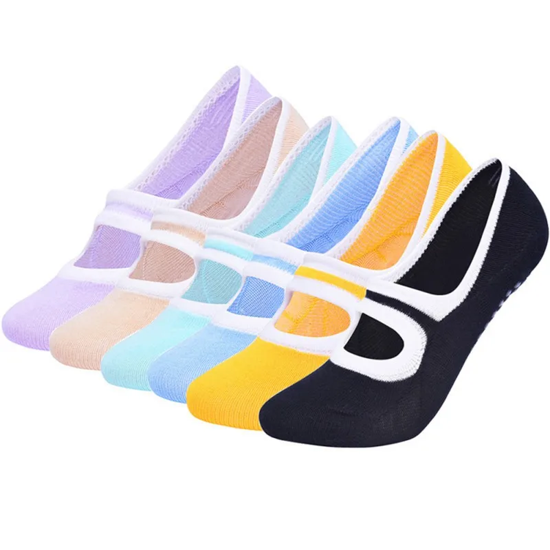 

Girls Ballet Yoga Socks For Woman Children Cotton Canvas Soft Ballet Dance Practice Socks Backless Non-slip Indoor Floor Socking