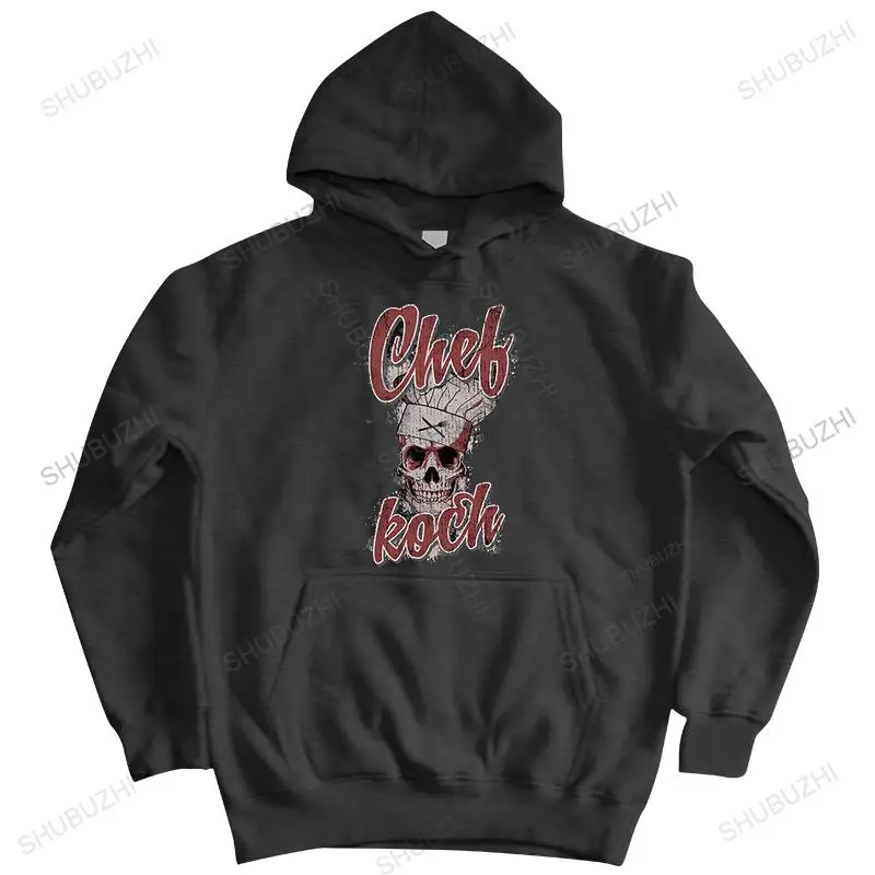 new male hoodies cotton sweatshirt fashion jacket Fashion Chef Cook Skull brand winter hoodie casual pullover top for boys