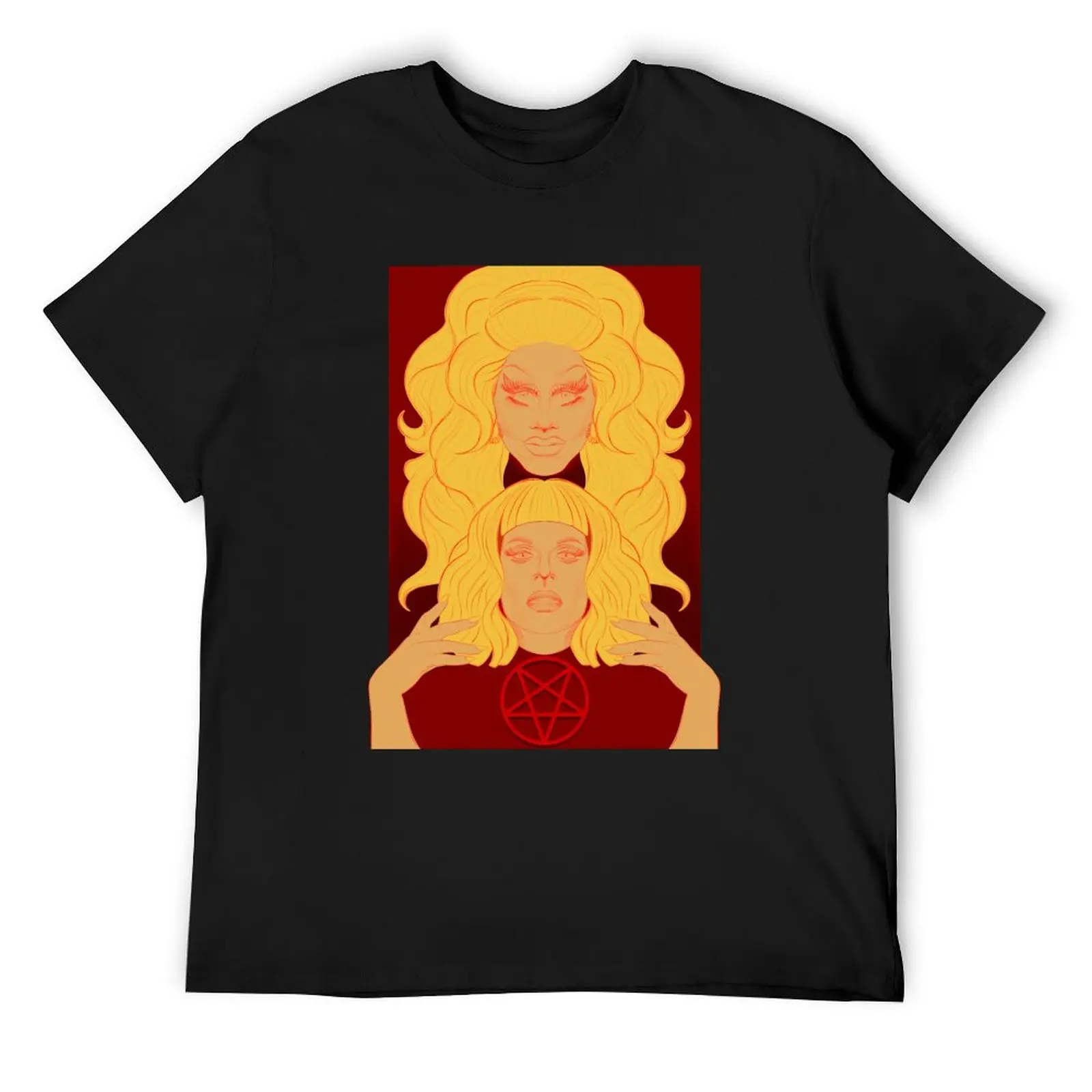 

Trixie and Katya T-Shirt vintage clothes quick-drying for a boy shirts graphic tees mens vintage t shirts