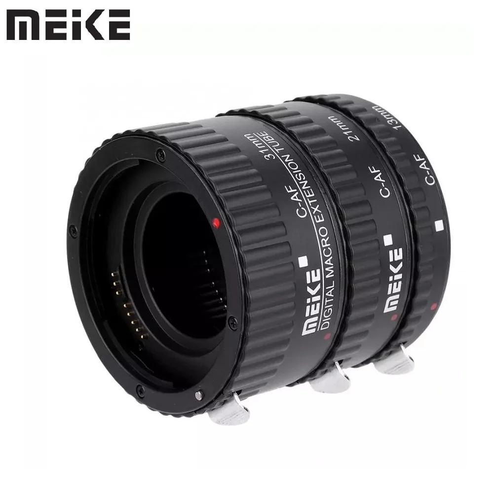 Meike Auto Focus Macro Extension Tube Ring for Canon EOS EF DSLR Cameras 1100D 700D 650D 600D 550D 500D 450D 400D 70D 80D 60D 7D