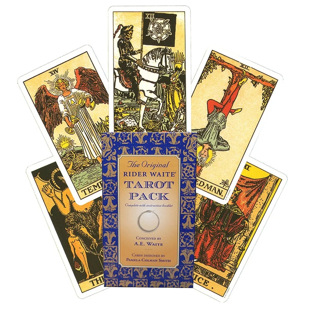 Rider waite Tarot Cards deck Blue bird lenoamand gift