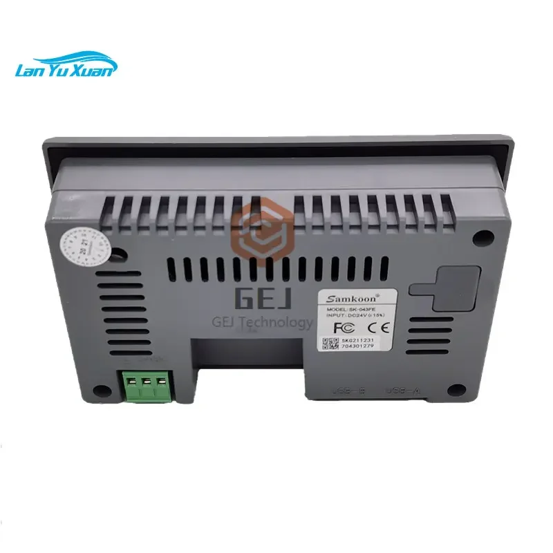 4,3 Zoll SK-043FE Samkoon HMI DC 24V Auflösung 480*272 Touchscreen