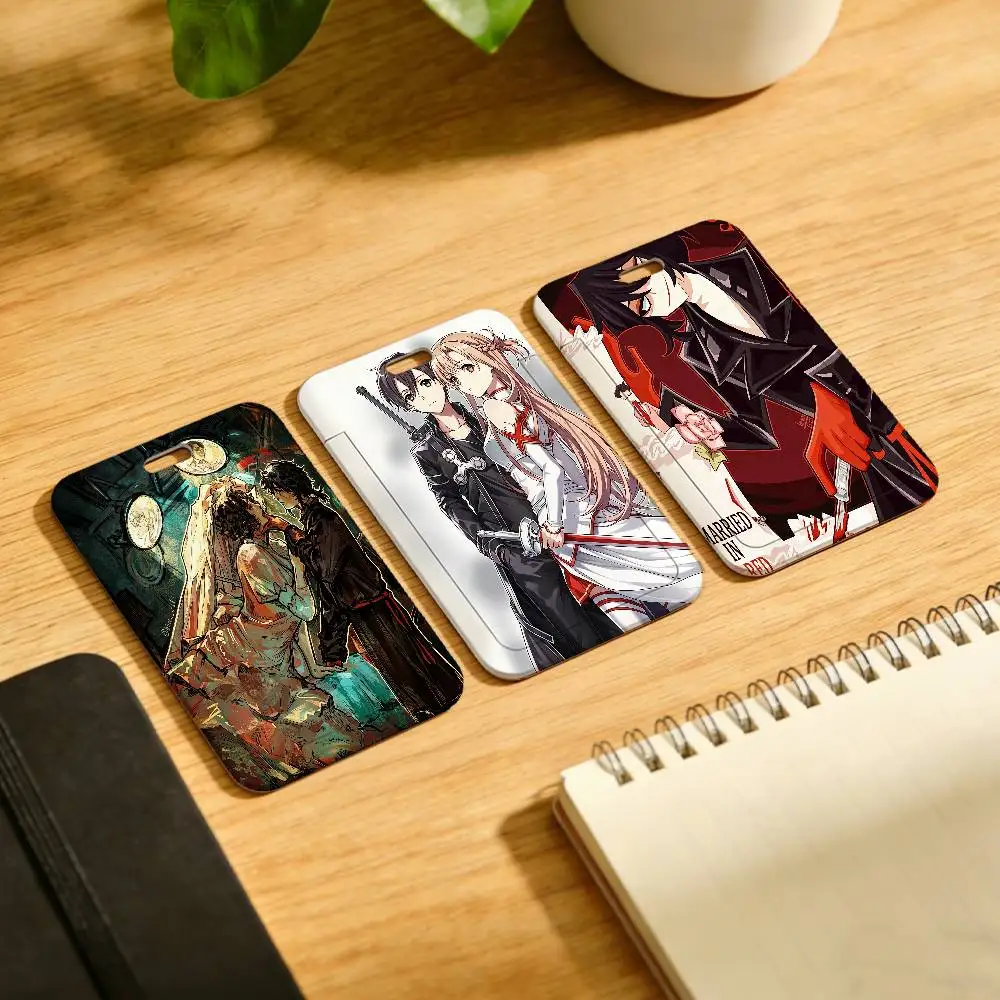 Game Married In Red Holder Lanyard Card Cover Student Campus Hanging Neck Bag Card ID Card Holders Key Gifts