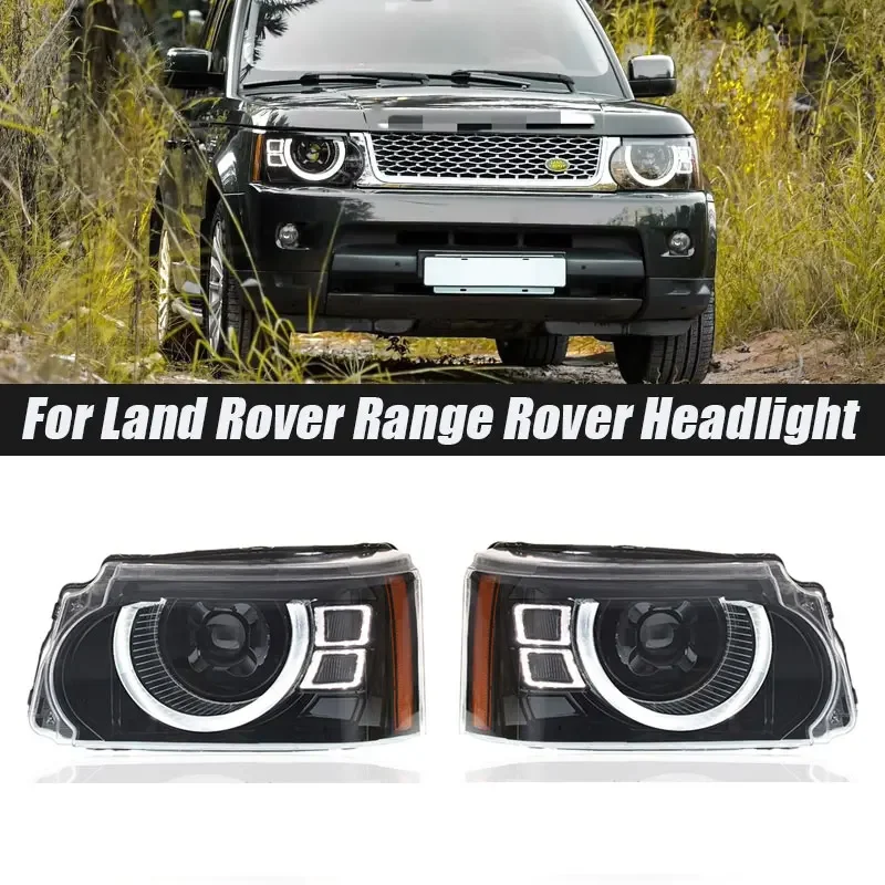 

Car Headlight Assembly LED lights Auto Lighting Sets For Land Rover Range Rover Sport L320 2010 2011 2012 2013 Car Accessories