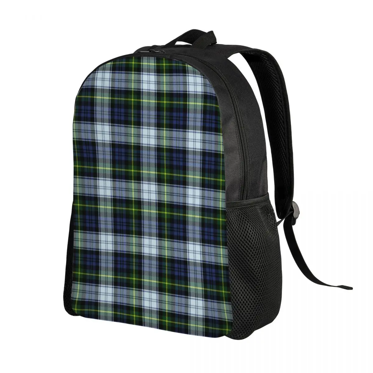 Custom Original Tartan Plaid Backpacks  College School Students Bookbag Fits 15 Inch Laptop Geometric Gingham Check Bags