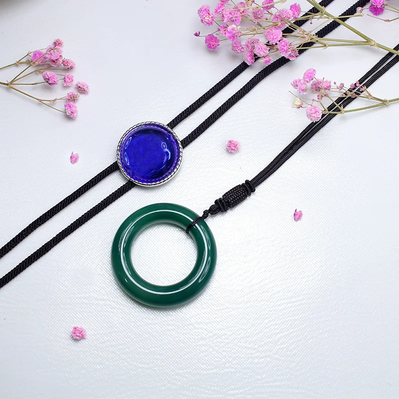 The Ancient Magus\' Bride Maho Tsukai No Yome Hatori Chise Cosplay Necklace Jade Pendant Elias Ainsworth Anime Cosplay Accessory