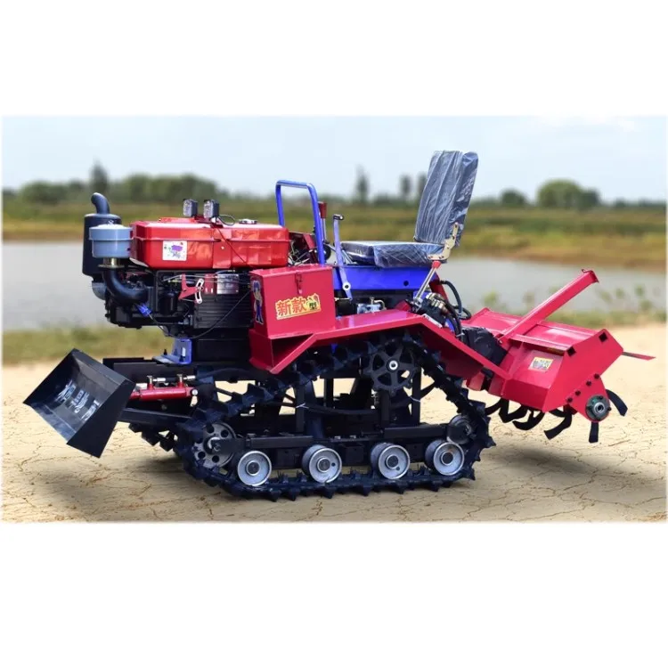 Garden Trencher Power Weeder Agriculture Walking Tractor Crawler Tractor Agricultural