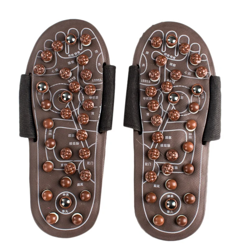 Acupressure Foot Massager Massage Slippers Shoes Reflexology Sandals Relief Plantar Fasciitis Arthritis For Men Women