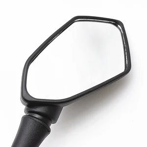 Universelle 10 -mm -Rückspiegel der schwarzen Motorrad -Roller -Motorradspiegel für KLX 250 Fz 25 CF Motorrad X8 JAWA 50 WASP 125 NMAX 10 Hauptverkäufe der Rückfahrdaten 250 - №9