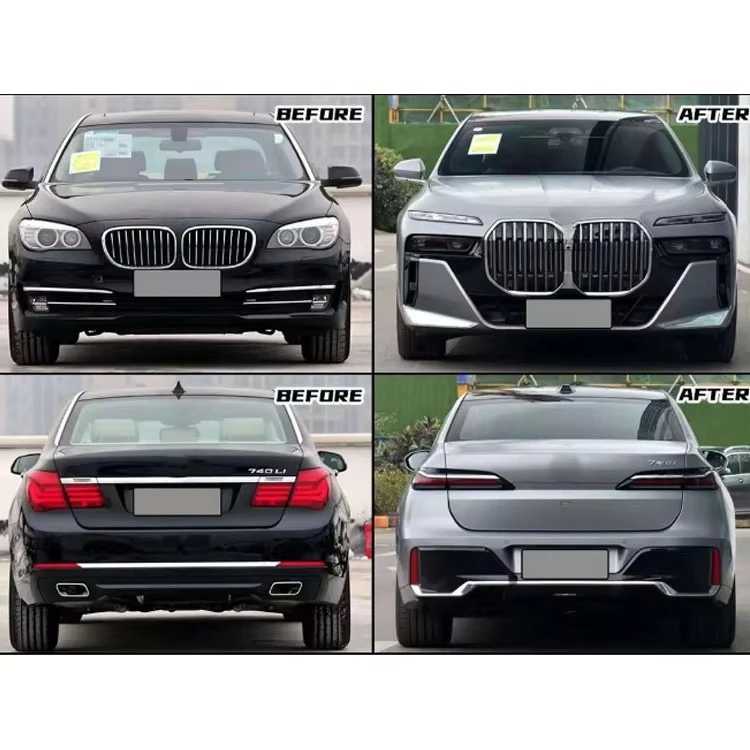 2009-2015 for 7 Series F01 F02 Front Plug Play Bolt-On High Quality Body Kit Grill Trunk Lid Fender LED Headlights Tail Bumper