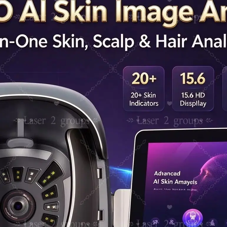 Skin Analyzer Camera Machine X3 Pro Facial Test Skin Face Analysis Report Printing Cloud Storage With Hair Analysis Handle