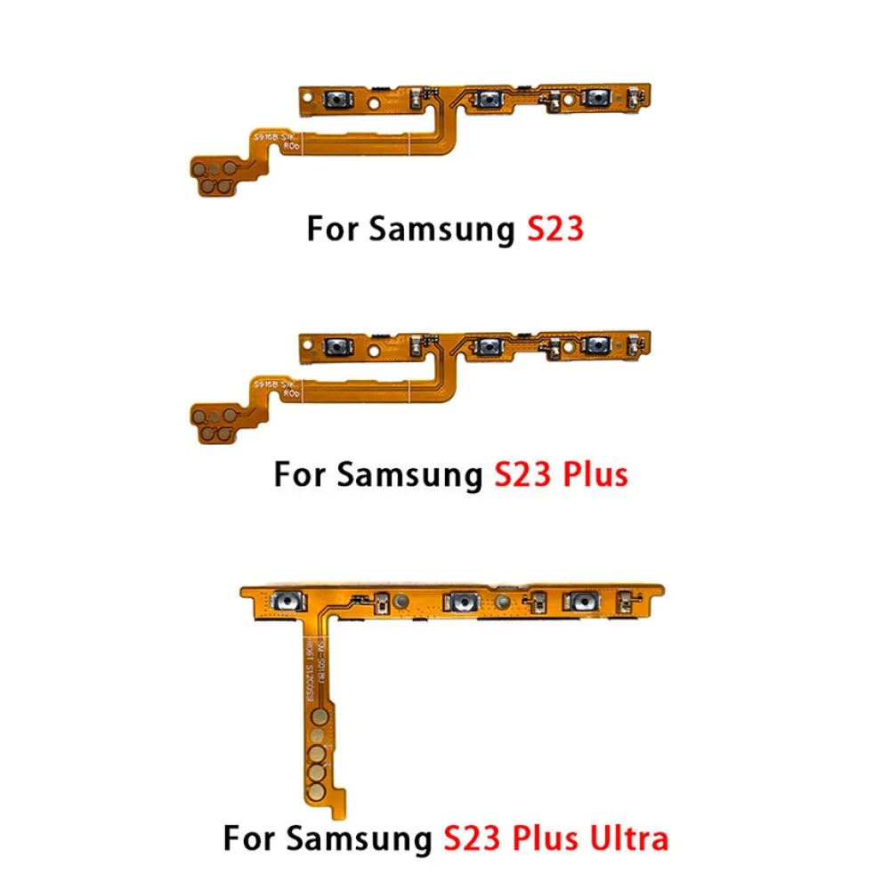 Power On Volume Cable for Samsung S24Ultra/S21FE/S22/S23/S24 Plus Power Switch Volume Phone Accessories