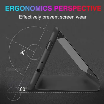 Pouzdro s výklopným zrcadlem pro Samsung Galaxy A55 A16 A56 A36 A26 A35 A25 A15 5G pro Samsung A54 A52 A32 A22 A12 A71 4G 10 nejlepší prodej otočení zásobníku - №9