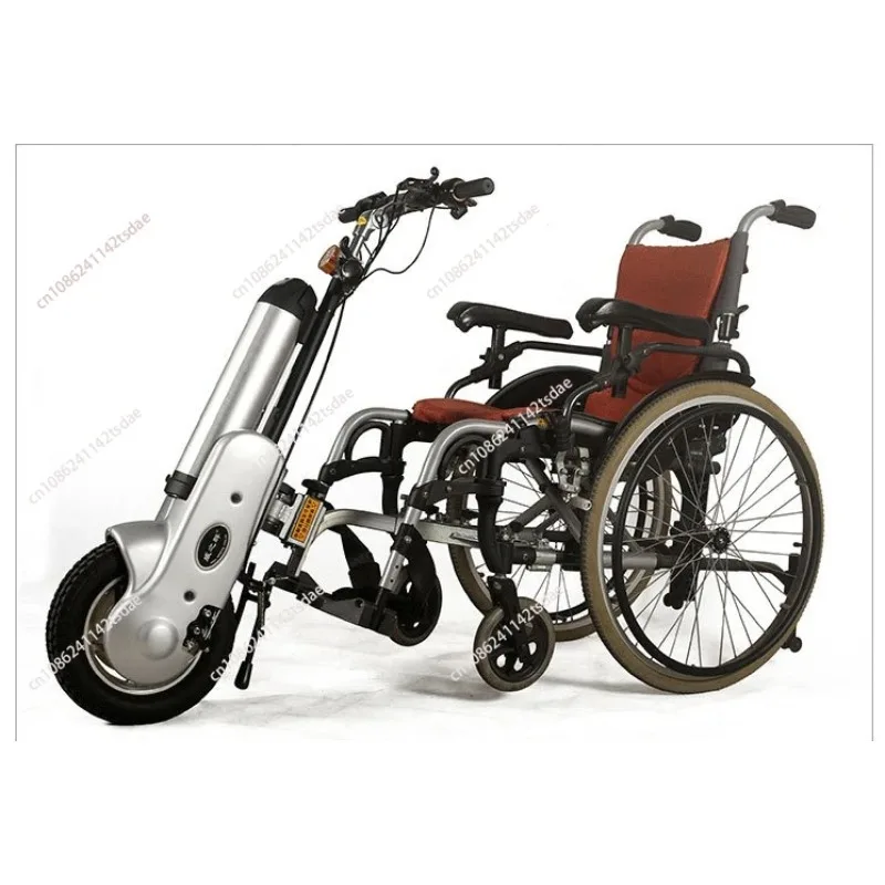 Electric vehicle head Sports wheelchair Folding wheelchair Drive head Trailer head 12 inch lithium battery