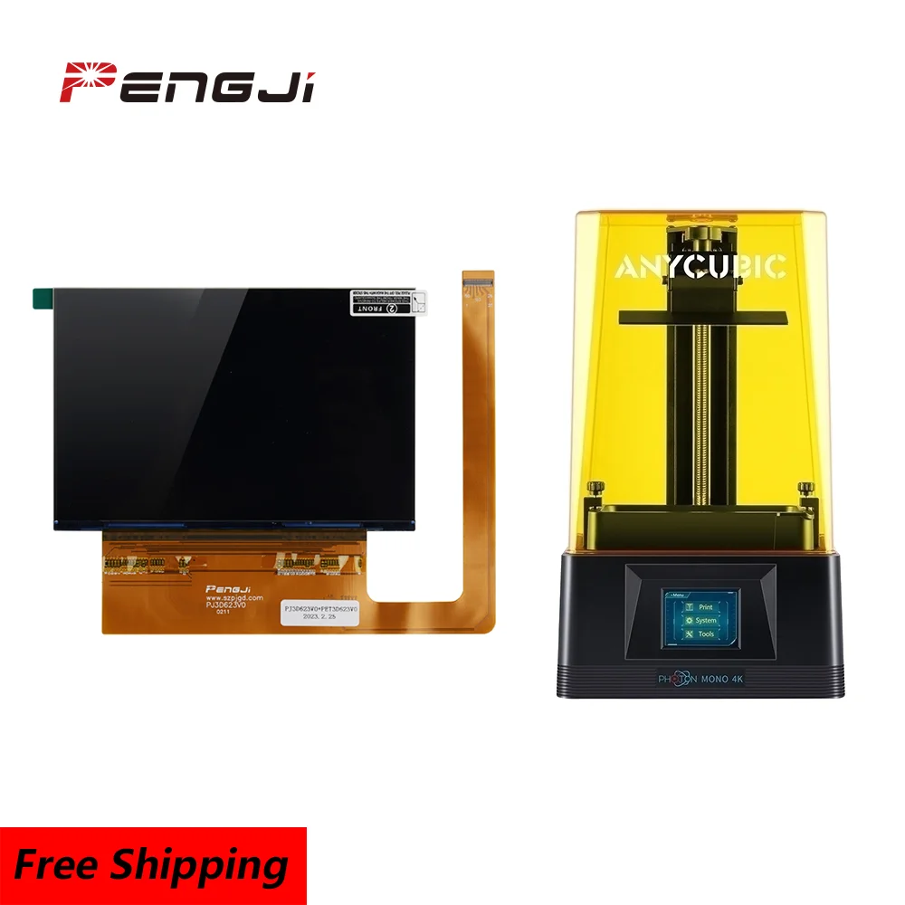 6.23 Inch LCD Screen For Anycubic Photon Mono 4K Screen Replacement 3D Printer Accessories Display Part PJ3D623V0