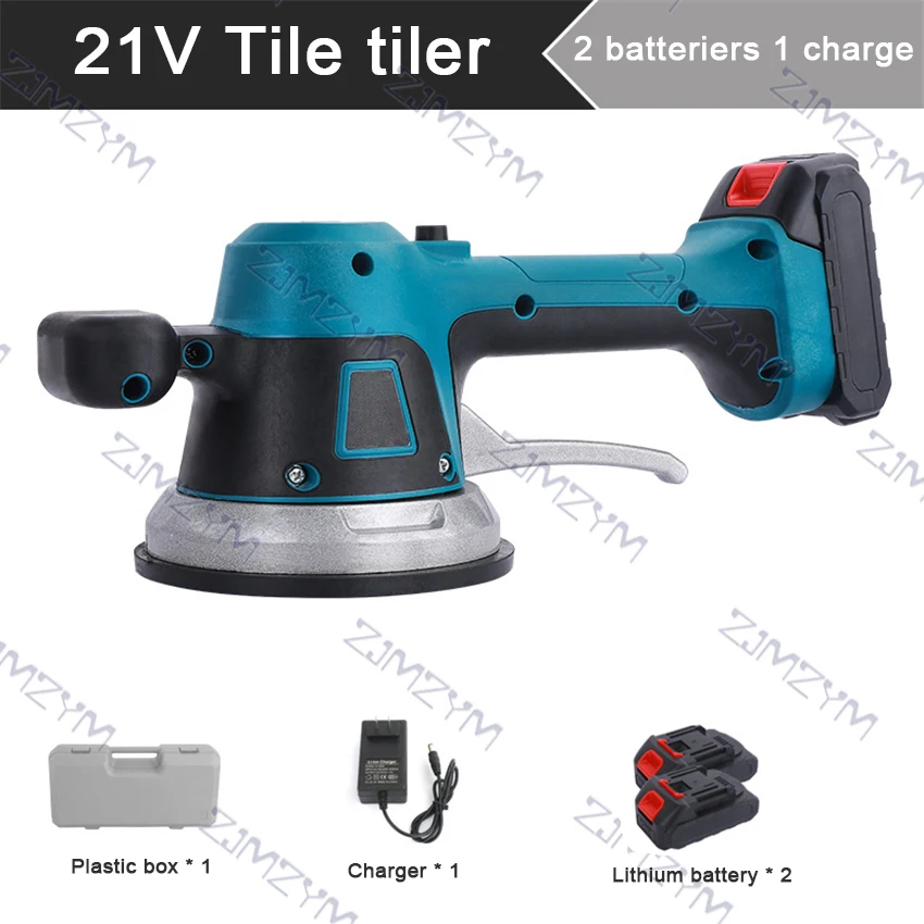 Electric Tile Laying Machine Cordless Tile Tiler Adjustable Tiles Tiling Machine 200KG Automatic Floor Vibrator Leveling Tool