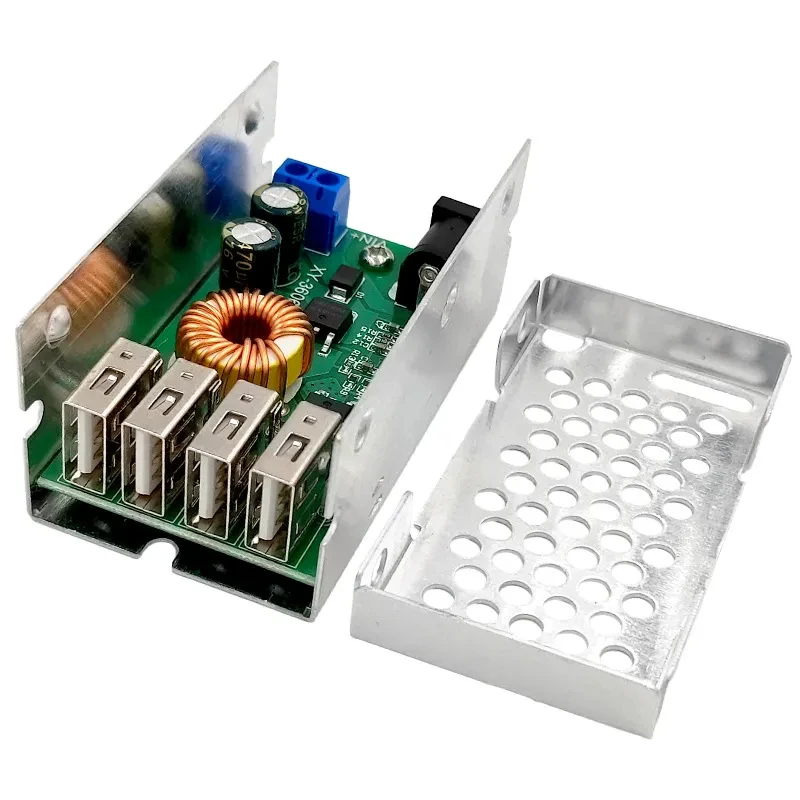 Buck Modul 24v/12v zu 5v5a Für Auto Buck 4usb Handy Lade Buck linie Fahren Recorder super LM2596S