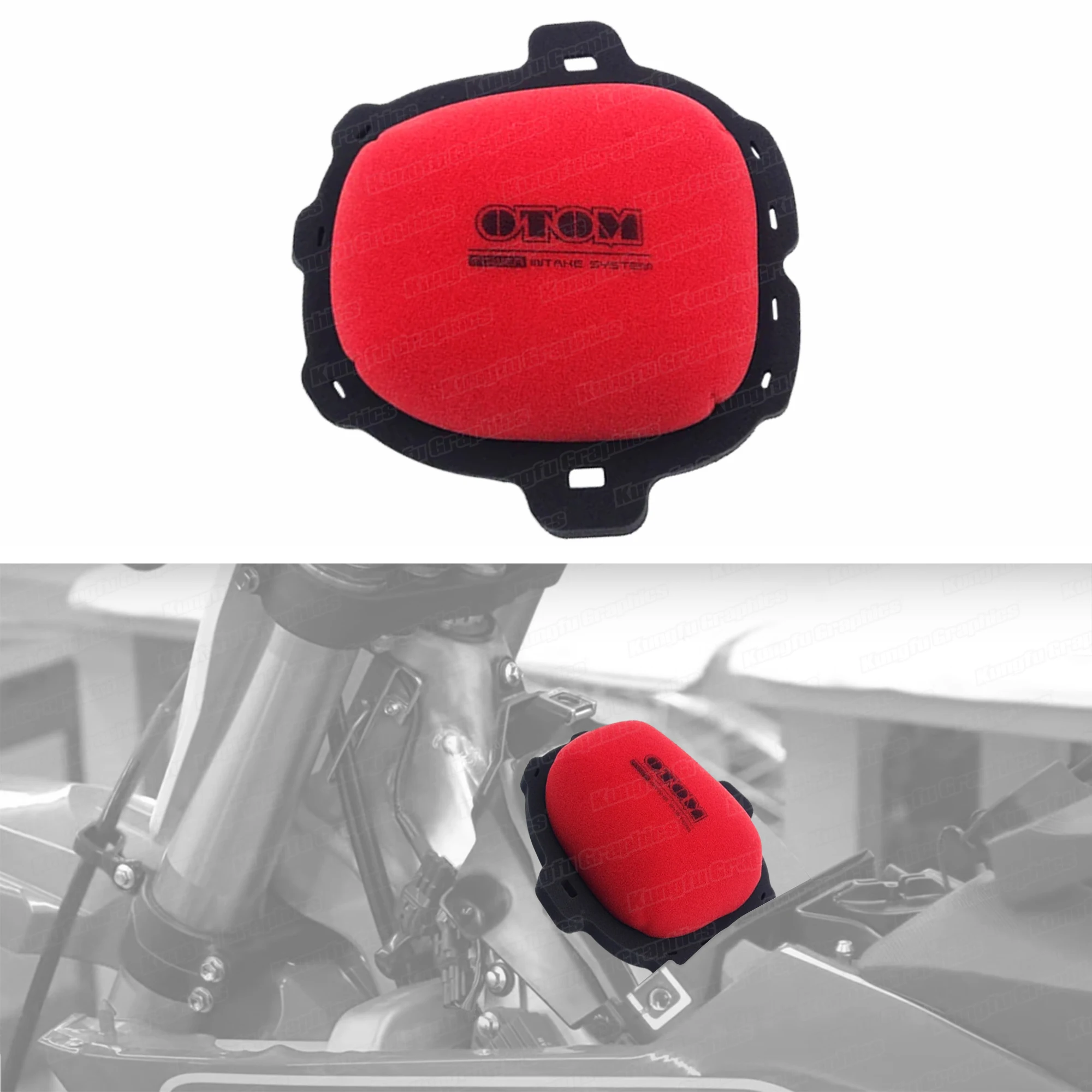 

JY Racing Ready to Use Foam Air Filter for HONDA CRF250R CRF250RX 22-24, CRF450R CRF450RX CRF450RWE 21-24, NO.150230