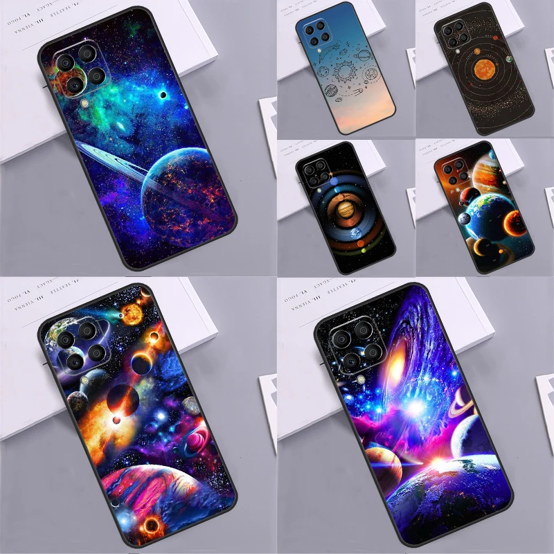 Space Solar System Planets Universe For Samsung Galaxy M16 M06 M33 M13 M35 M53 M11 M21 M31 M55 M15 M14 M34 M54 M12 M32 M52 Case