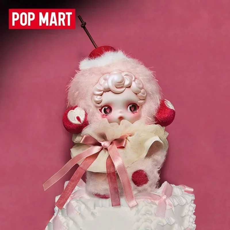 POPMART SKULLPanda لقد وجدت لي سلسلة العصرية صندوق أعمى تخمين حقيبة صندوق غامض اللعب دمية لطيف أنيمي الشكل سطح المكتب الحلي هدية