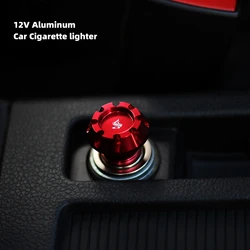 Aluminum 12V Car Cigarette lighter For BMW AUDI HONDA Nissan MAZDA Toyota Most Automotive Vehicles JDM