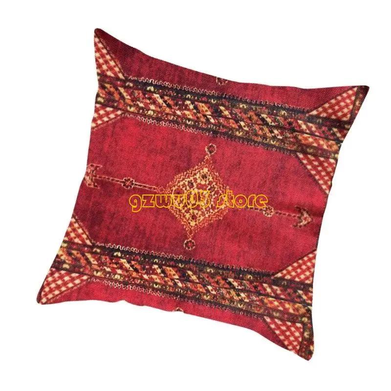 

L93C Turkey Carpet Jacquard Cushions Cover 45X45cm Home Decoration for Room