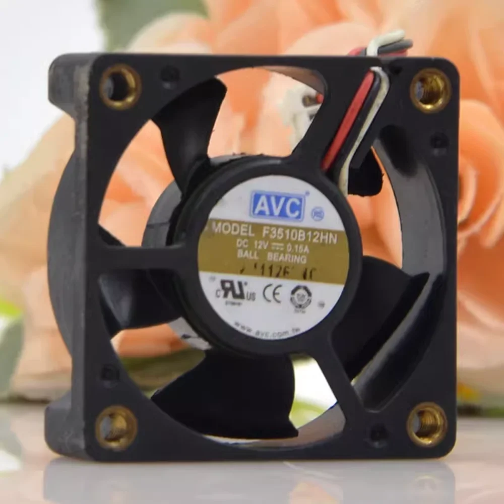 For AVC 3510 F3510B12HN 35mm 3.5cm DC 12V 0.15A 3 -line CPU Quiet Fan